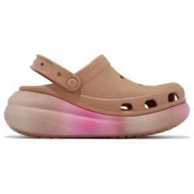 Crush Color Dip-Clogs “Tan Pink”