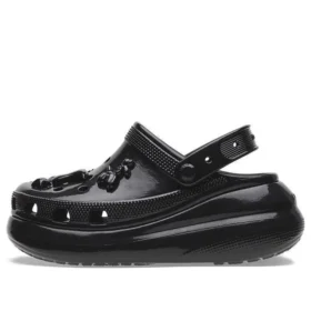 Crush High Shine Clogs “Black”