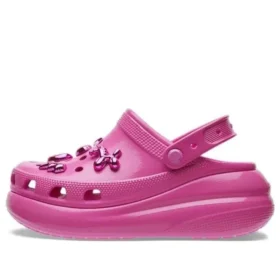 Crush High Shine Clogs “Electric Pink”