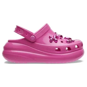 Crush High Shine Clogs “Electric Pink”