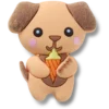 Cutie Ice Cream Puppy Jibbitz™ bedels