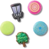 Disc Golf 5-pack Jibbitz bedels