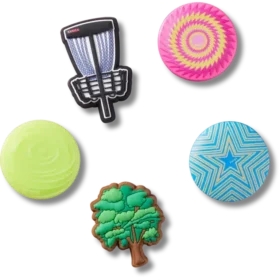 Disc Golf 5-pack Jibbitz bedels