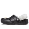 Disco Classic Gevoerde Disco Glitter Clogs “Zwart Wit”