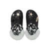 Disco Classic Gevoerde Disco Glitter Clogs “Zwart Wit”