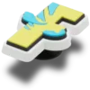 Disney-figuren met de letter F Jibbitz™-bedels Disney-figuren met de letter F Jibbitz™-bedels
