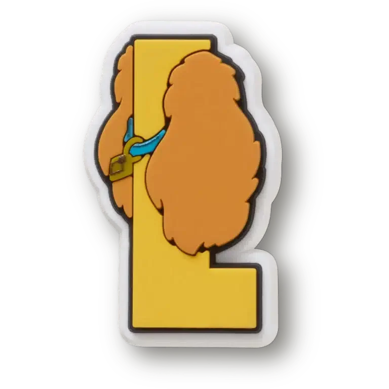Disney-personage letter L Jibbitz™-bedels Disney-personage letter L Jibbitz™-bedels