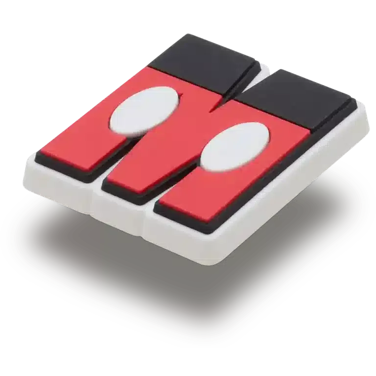 Disney-personage letter M Jibbitz™-bedels Disney-personage letter M Jibbitz™-bedels