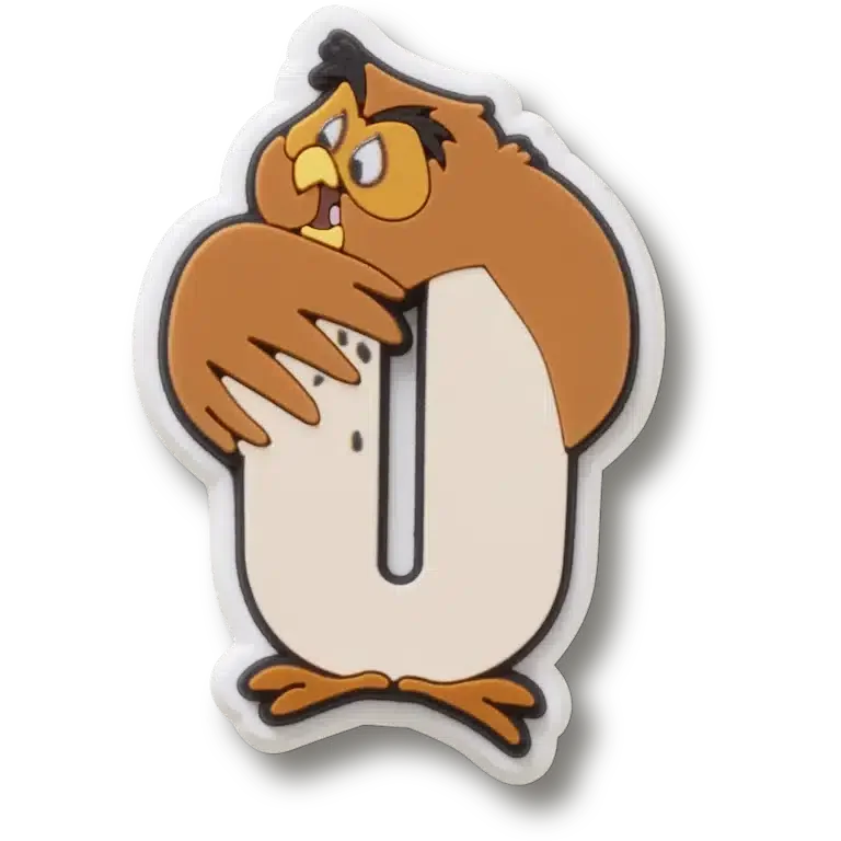 Disney-personage letter O Jibbitz™-bedels Disney-personage letter O Jibbitz™-bedels