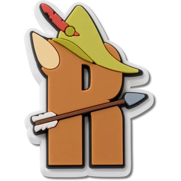 Disney-personage letter R Jibbitz™-bedels Disney-personage letter R Jibbitz™-bedels
