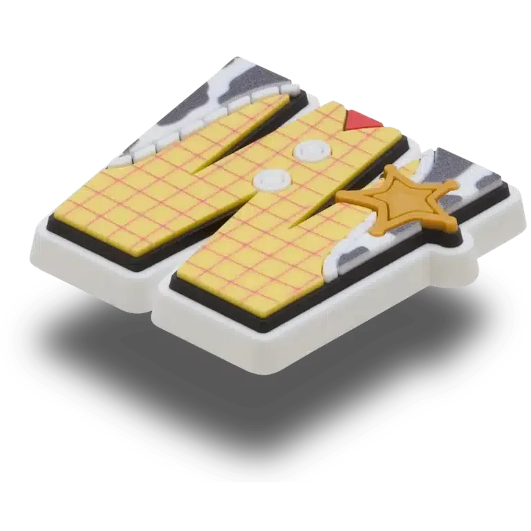 Disney-personage letter W Jibbitz™-bedels Disney-personage letter W Jibbitz™-bedels