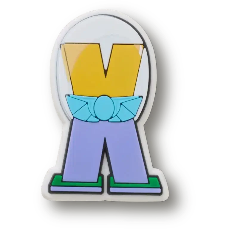 Disney-personage letter X Jibbitz bedels Disney-personage letter X Jibbitz bedels