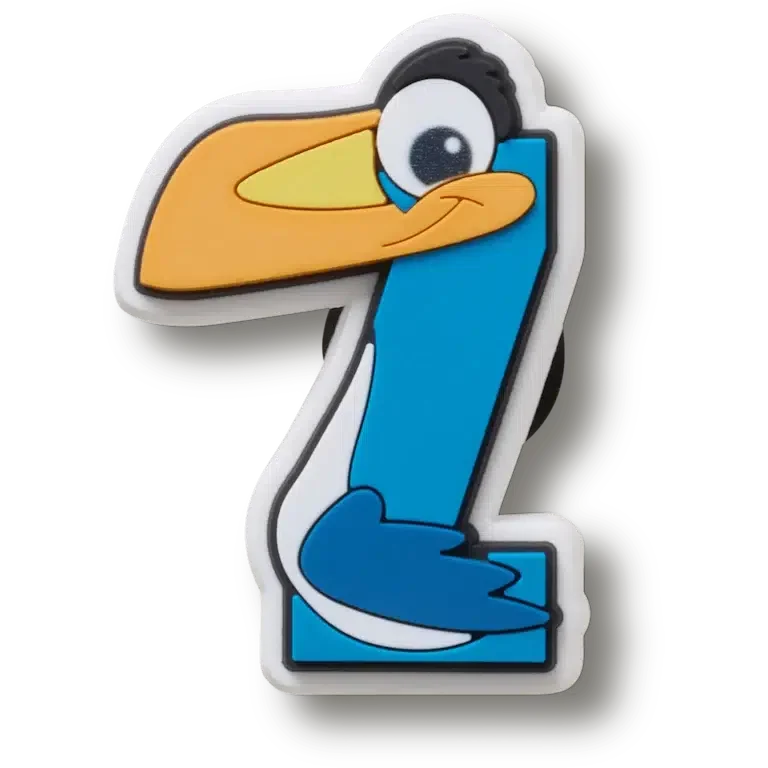 Disney-personage letter Z Jibbitz™-bedels Disney-personage letter Z Jibbitz™-bedels