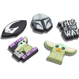 Disney’s The Mandalorian 5-delige set Jibbitz-schoenbedels