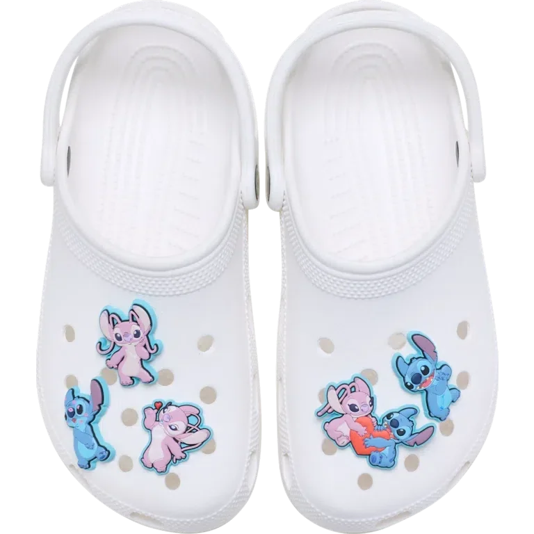 Disney Stitch & Angel 5-pack Jibbitz-schoenbedels Disney Stitch & Angel 5-pack Jibbitz-schoenbedels