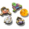 Dragon Ball Z 5-pack Jibbitz bedels