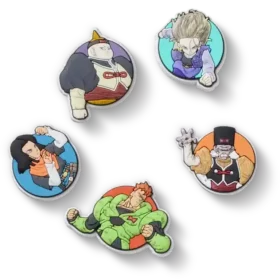 Dragon Ball Z 5-pack met 2 Jibbitz bedels