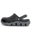 Duet strand sandalen zwart grijs “Black Grey”