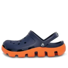 Duet-strandsandalen Blauw Oranje