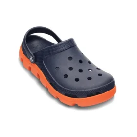 Duet-strandsandalen Blauw Oranje