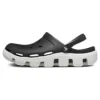 Duet-strandsandalen Zwart Wit