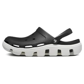 Duet-strandsandalen Zwart Wit