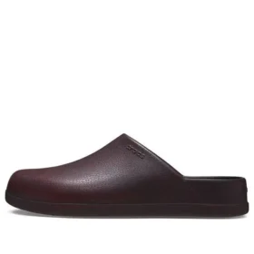 Dylan gepolijste Clogs “Dark Cherry”