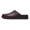 Dylan gepolijste Clogs “Dark Cherry”