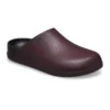 Dylan gepolijste Clogs “Dark Cherry”