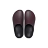 Dylan gepolijste Clogs “Dark Cherry”