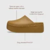 Dylan Platform Clog met studs
