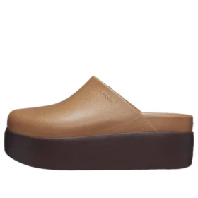 Dylan Platform Clog “Sepia”
