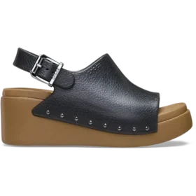 Dylan platform-slipper met studs