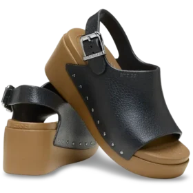 Dylan platform-slipper met studs
