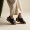 Dylan platform-slipper met studs Dylan platform-slipper met studs