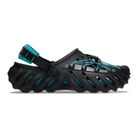 Echo Clog met reflecterende veters “Black Teal”