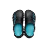 Echo Clog met reflecterende veters “Black Teal”
