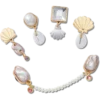 Elevated Pearl 5-pack Jibbitz bedels