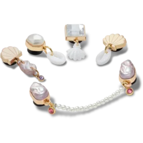 Elevated Pearl 5-pack Jibbitz bedels