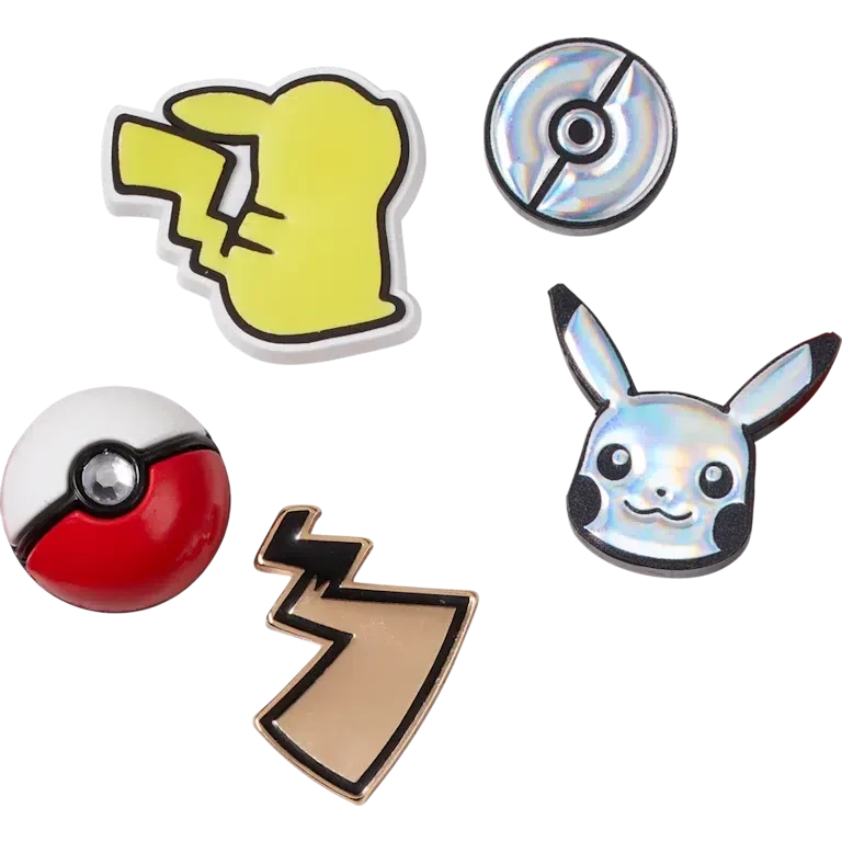 Elevated Pokémon 5-pack Jibbitz schoenbedels Elevated Pokémon 5-pack Jibbitz schoenbedels