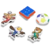 FIFA World Cup 26 5-pack Jibbitz bedels FIFA World Cup 26 5-pack Jibbitz bedels