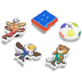 FIFA World Cup 26 5-pack Jibbitz bedels