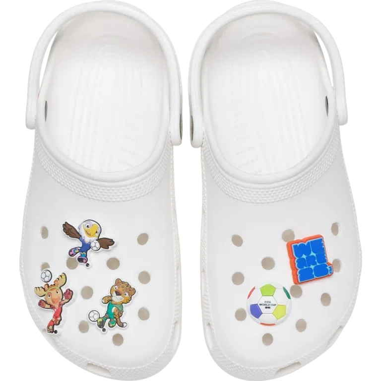 FIFA World Cup 26 5-pack Jibbitz bedels FIFA World Cup 26 5-pack Jibbitz bedels
