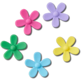 Flower Power 5-pack Jibbitz bedels