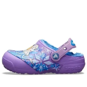 Fun Lab gevoerde Frozen-Clogs “Purple Blue”