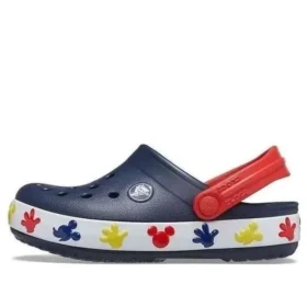 Fun Lab Mickey Lights-Clogs “Navy Multi”