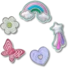 Funky Girly Icons 5-pack Jibbitz bedels
