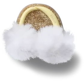 Fuzzy Earmuffs Jibbitz™ bedels