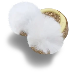 Fuzzy Earmuffs Jibbitz™ bedels