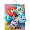 Fuzzy Fantasy Animals 5-pack Jibbitz bedels